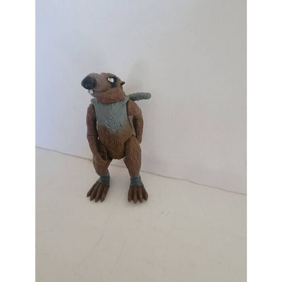 Playmates Vintage Kids Brown TMNT Master Splinter Action Figure Small - Picture 1 of 2